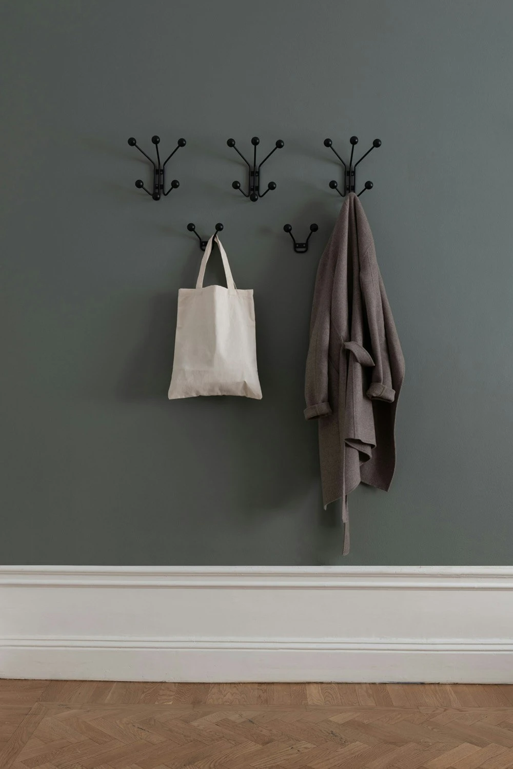 Maze Bill XS Wandhaken, Schwarz 5 Maze Bill XS Wandhaken, Schwarz – Bild 3