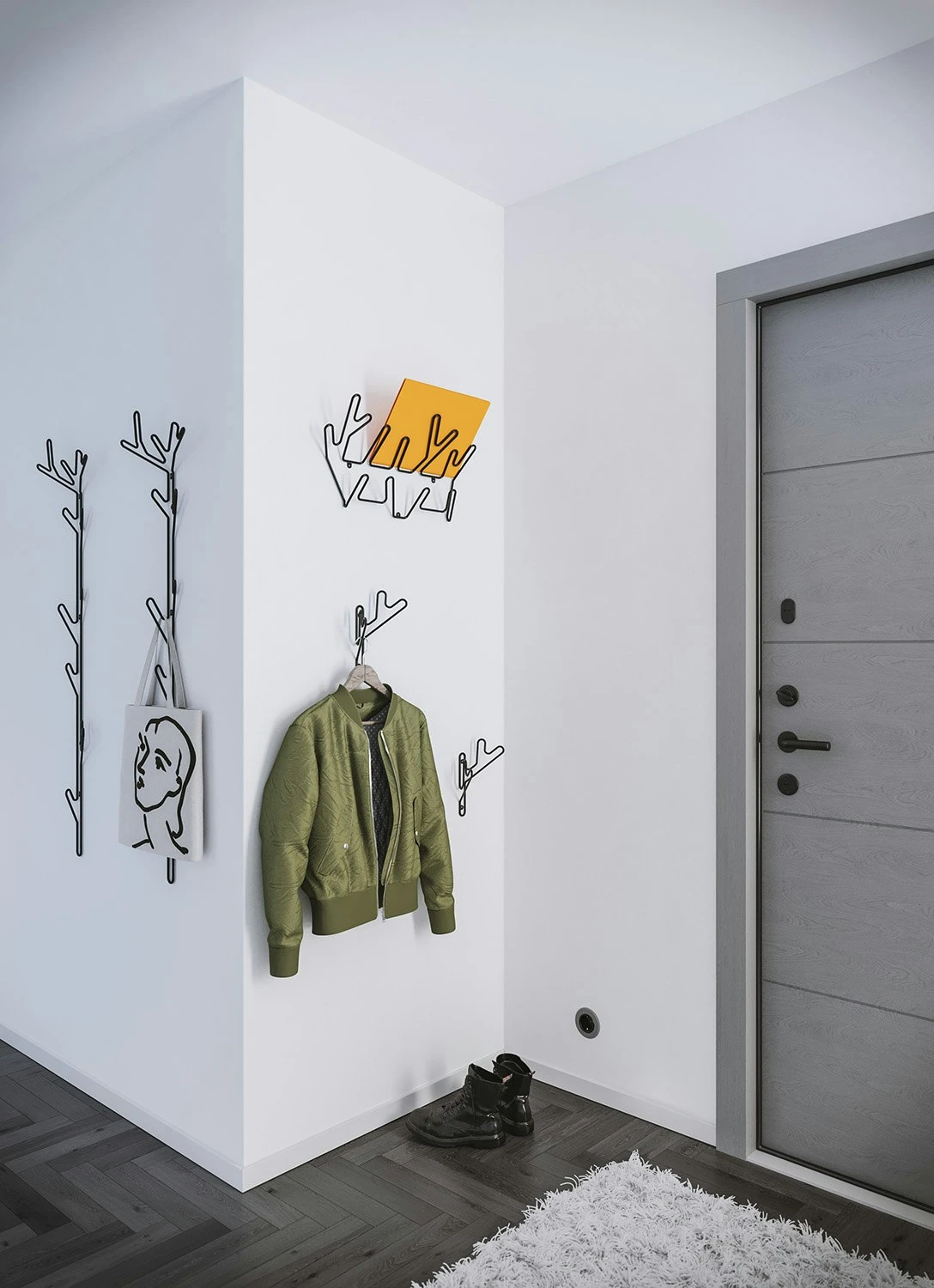 Maze Crown Hanger Aufhänger, Schwarz 5 Maze Crown Hanger Aufhänger, Schwarz – Bild 3