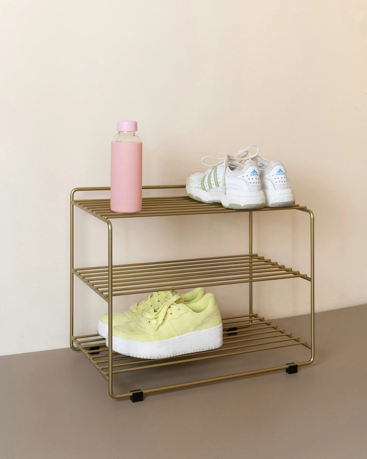 Maze Downtown Schuhregal, Messing 4 Maze Downtown Schuhregal, Messing – Bild 2