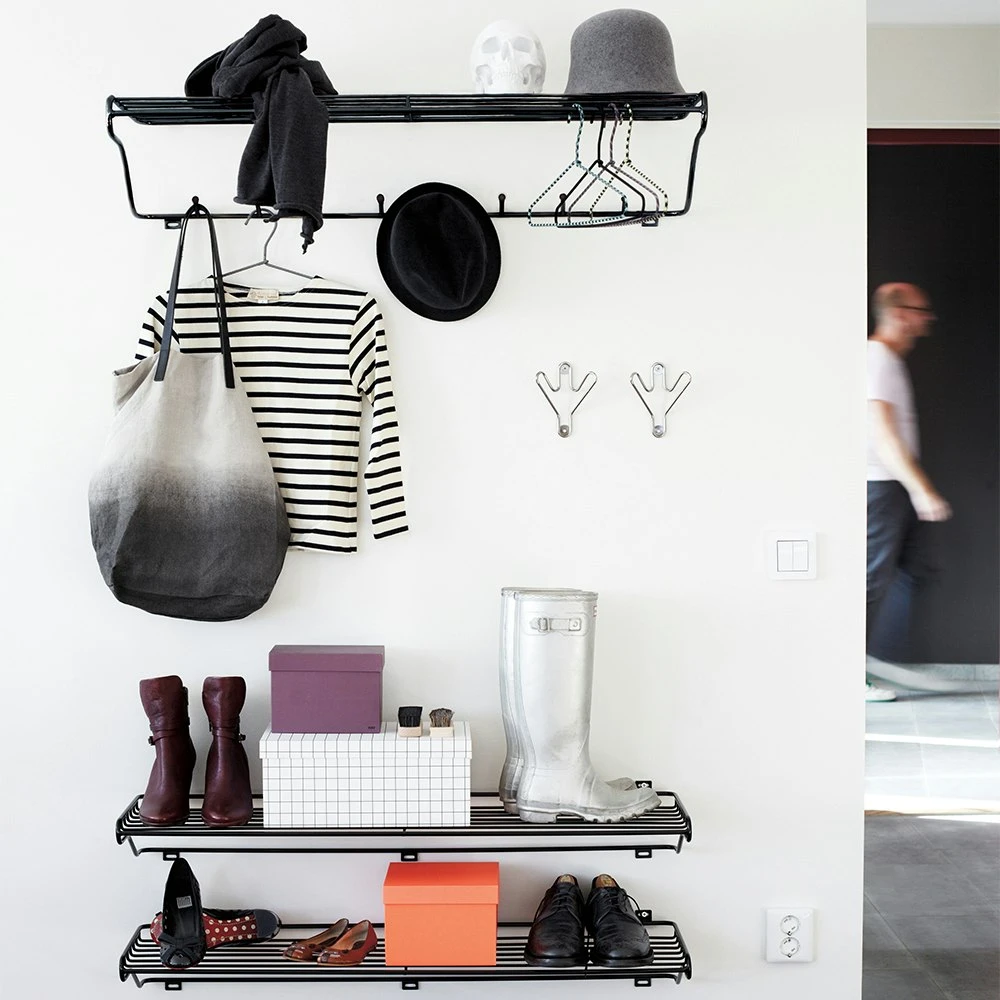 Maze Hat Rack Hutablage L, Schwarz 4 Maze Hat Rack Hutablage L, Schwarz – Bild 2