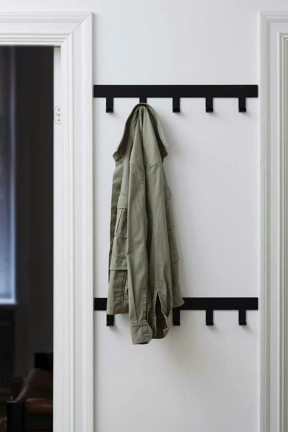 Maze Only Hooks Hakenleiste, Schwarz 8 Maze Only Hooks Hakenleiste, Schwarz – Bild 6