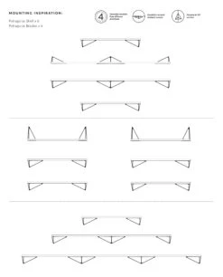 Maze Pythagoras Regal-Set 6 Regalböden, Weiß 9 Maze Pythagoras Regal-Set 6 Regalböden, Weiß -Möbelgeschäft maze pythagoras shelf set 6 shelves 0