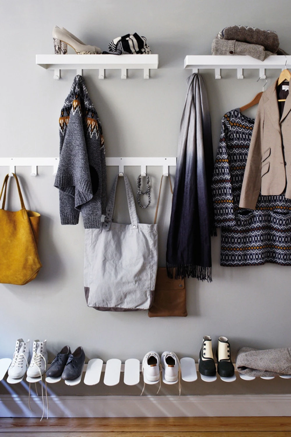 Maze Step Schuhregal, Weiß 5 Maze Step Schuhregal, Weiß – Bild 3