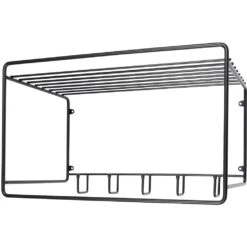 Maze Uptown Hutablage, Schwarz