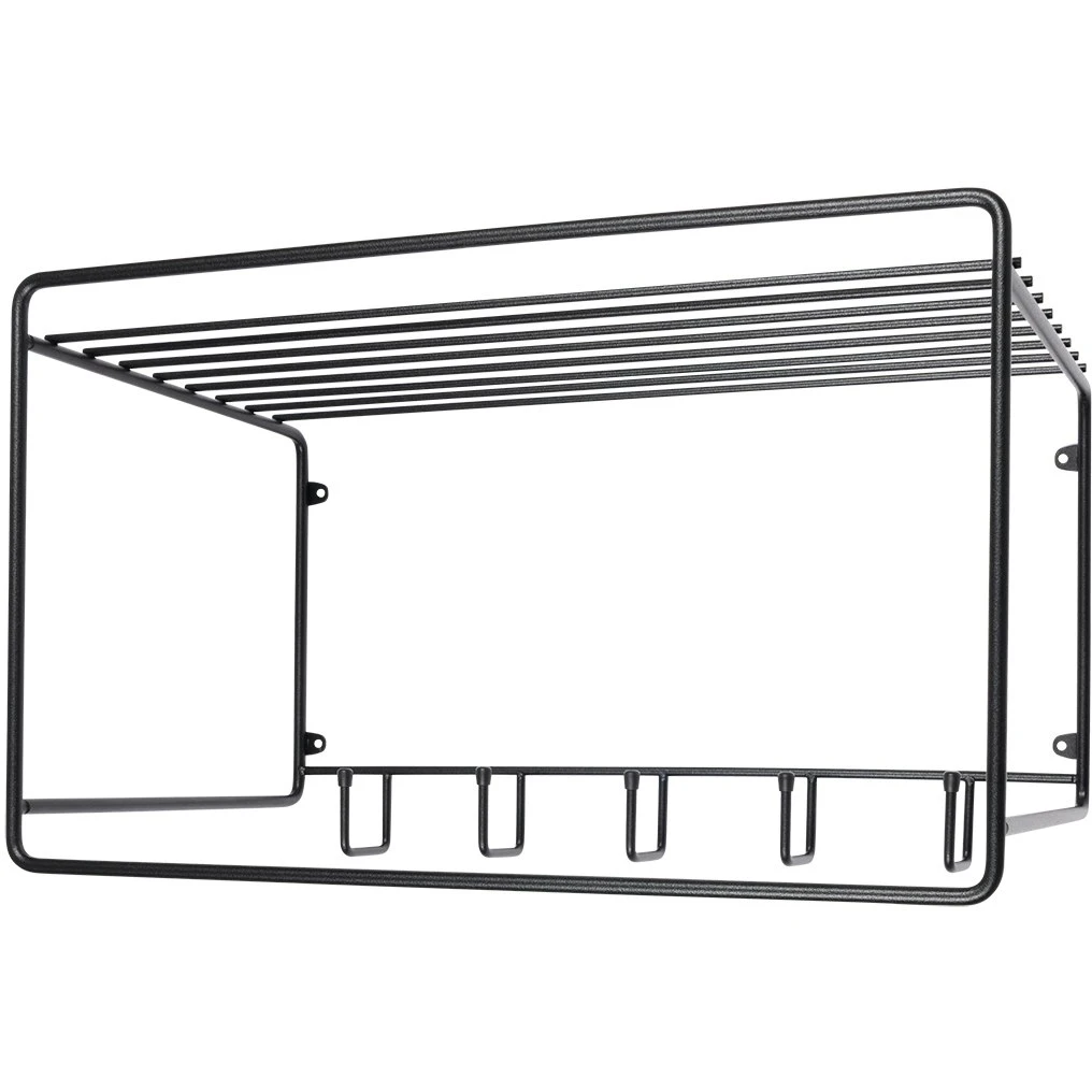 Maze Uptown Hutablage, Schwarz 3 Maze Uptown Hutablage, Schwarz