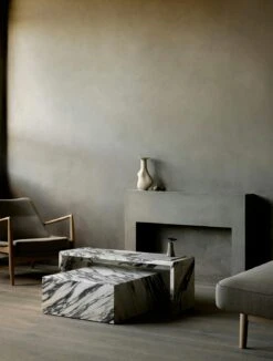 Menu Plinth Bridge Kaffeetisch, Calacatta Viola -Möbelgeschäft menu plinth bridge kunis breccia 11