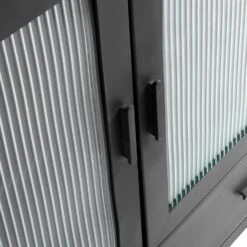 Muubs Dallas Schränkchen Metall 120x90 Cm, Schwarz 11 Muubs Dallas Schränkchen Metall 120x90 Cm, Schwarz -Möbelgeschäft muubs dallas cabinet metal black 2