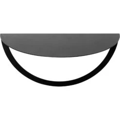 Muubs Gravity L Wandregal Schwarz, 40x20 Cm