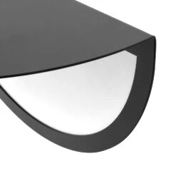 Muubs Gravity L Wandregal Schwarz, 40x20 Cm -Möbelgeschäft muubs shelf gravity black 2