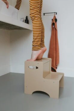 Nofred Step Up Kinderstuhl 34x33 Cm, Beige -Möbelgeschäft nofred step up pall beige 3