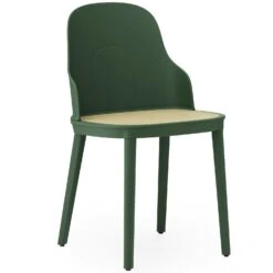 Normann Copenhagen Allez Stuhl Mit Geformtem Gewebe, Park Green