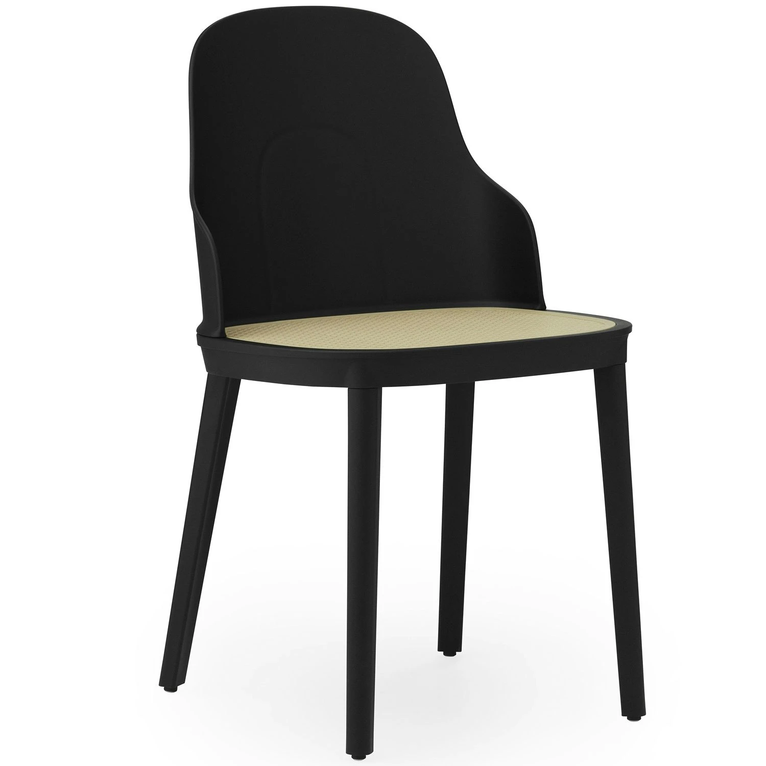 Normann Copenhagen Allez Stuhl Mit Geformtem Gewebe, Schwarz 3 Normann Copenhagen Allez Stuhl Mit Geformtem Gewebe, Schwarz