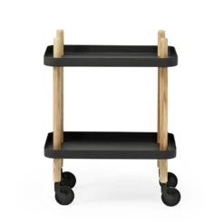 Normann Copenhagen Block Tisch, Schwarz
