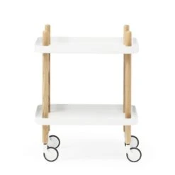 Normann Copenhagen Block Tisch, Weiss
