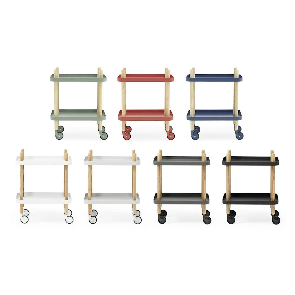 Normann Copenhagen Block Tisch, Dunkelgrau 4 Normann Copenhagen Block Tisch, Dunkelgrau – Bild 2