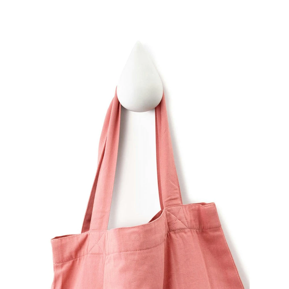 Normann Copenhagen Drop It Haken, Weiss, Gross, 2 Stück 4 Normann Copenhagen Drop It Haken, Weiss, Gross, 2 Stück – Bild 2