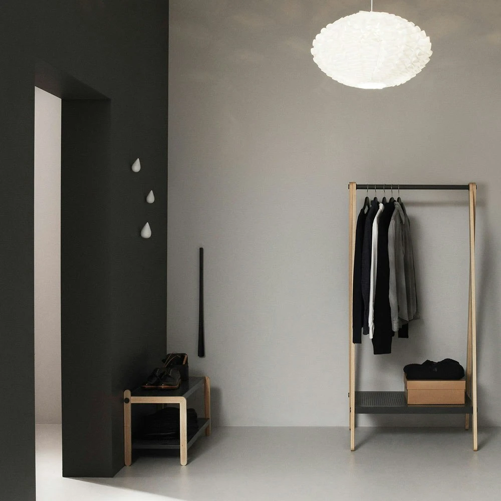 Normann Copenhagen Drop It Haken, Weiss, Gross, 2 Stück 5 Normann Copenhagen Drop It Haken, Weiss, Gross, 2 Stück – Bild 3