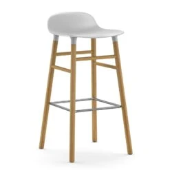 Normann Copenhagen Form Barhocker 75cm, Schwarz/Eiche 12 Normann Copenhagen Form Barhocker 75cm, Schwarz/Eiche -Möbelgeschäft normann copenhagen form barhocker 65cm wei eiche 10