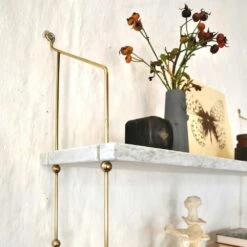 OX Denmarq Morse Regal, Weiss/Messing 7 OX Denmarq Morse Regal, Weiss/Messing -Möbelgeschäft ox denmarq morse regal grun messing 2