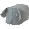 OYOY Erik Elephant Pouf, Blau -Möbelgeschäft oyoy lobo lion beanbag caramel 3