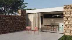 Fromme Hocker, Rotbraun -Möbelgeschäft petite friture fromme stool 2