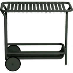 Week-End Servierwagen, Glasgrün