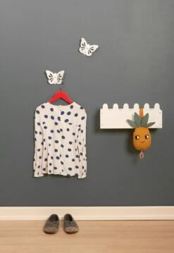 Roommate Schmetterling Wandhaken, Weiß 7 Roommate Schmetterling Wandhaken, Weiß -Möbelgeschäft roommate schmetterling wandhaken 6