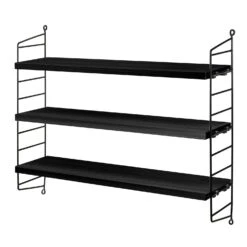 String Pocket Regal, Schwarz Esche