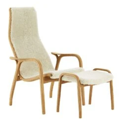 Swedese Lamino Set Schaffell/Eiche, Moonlight