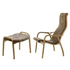 Swedese Lamino Set Schaffell/Eiche, Sahara