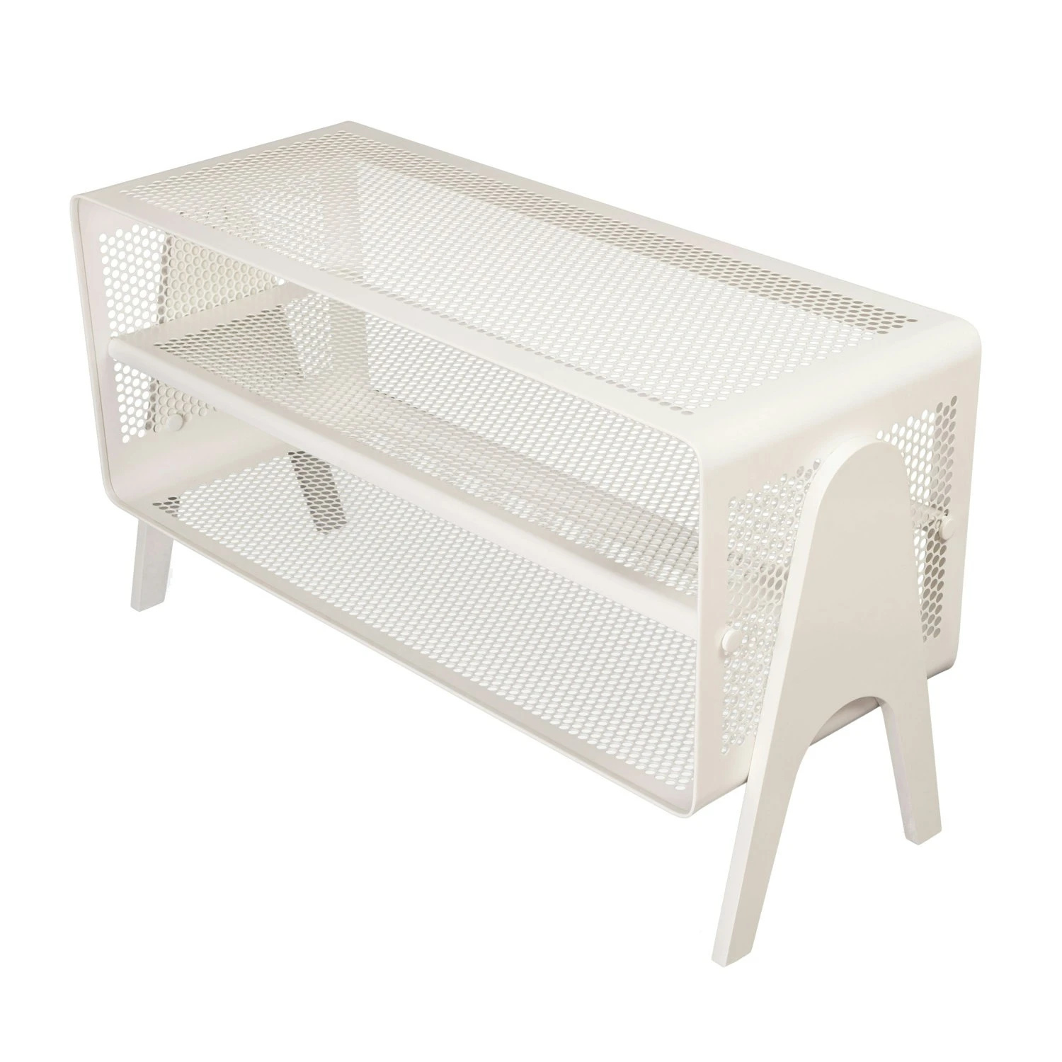 Floor Schuhregal 92x35x50 Cm, Weiß 4 Floor Schuhregal 92x35x50 Cm, Weiß – Bild 2