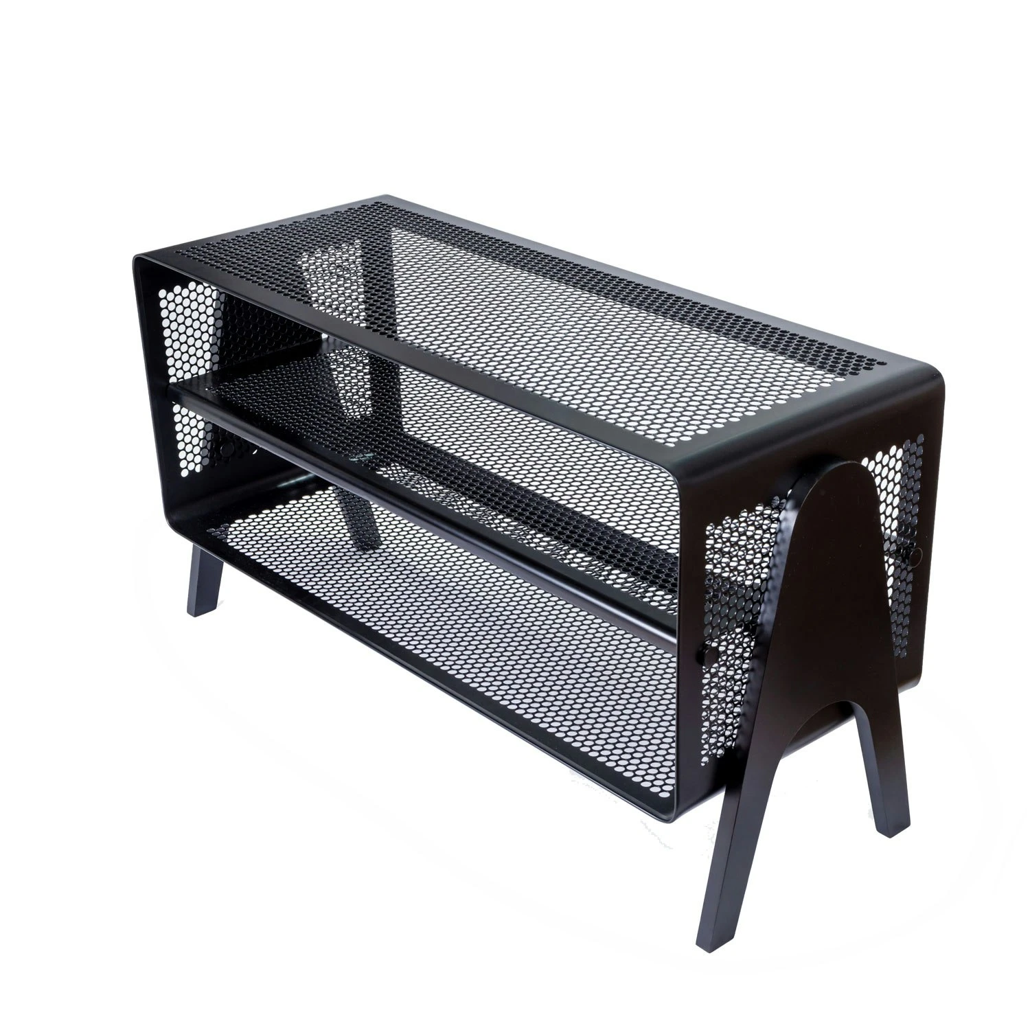 Floor Schuhregal 92x35x50 Cm, Schwarz 4 Floor Schuhregal 92x35x50 Cm, Schwarz – Bild 2