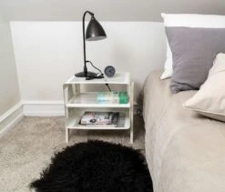 Floor Shoe Rack 50x35x50 Cm, White 7 Floor Shoe Rack 50x35x50 Cm, White -Möbelgeschäft tica copenhagen floor shoe rack 50x35x50 cm 3