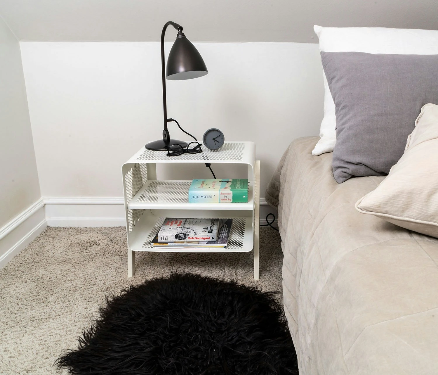 Floor Shoe Rack 50x35x50 Cm, White 5 Floor Shoe Rack 50x35x50 Cm, White – Bild 3