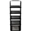 Shoe Rack 25x35x77 Cm, Black 2 Shoe Rack 25x35x77 Cm, Black -Möbelgeschäft tica copenhagen shoe rack black 1