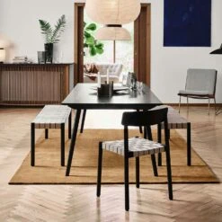 &Tradition Betty TK5 Bank, Schwarz -Möbelgeschäft tradition betty tk5 bank 3