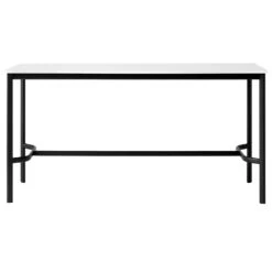 &Tradition Drip HW62 Bartisch 80x190 Cm, Altweiß Laminat / Schwarz 5 &Tradition Drip HW62 Bartisch 80x190 Cm, Altweiß Laminat / Schwarz -Möbelgeschäft tradition drip counter table hw62 190x80x95cm black nano laminate black legs 5