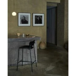 &Tradition Pavilion Av7 Barhocker, In Schwarz Lackierter Eiche -Möbelgeschäft tradition pavillon av7 barhocker 2