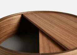 Woud ARC Beistelltisch, Walnussfarben -Möbelgeschäft woud arc beistelltisch 4