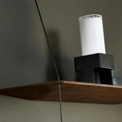 Woud STEDGE Regal 80cm, Schwarz Bemalt Eiche 11 Woud STEDGE Regal 80cm, Schwarz Bemalt Eiche -Möbelgeschäft woud regal stedge 80cm eiche 1