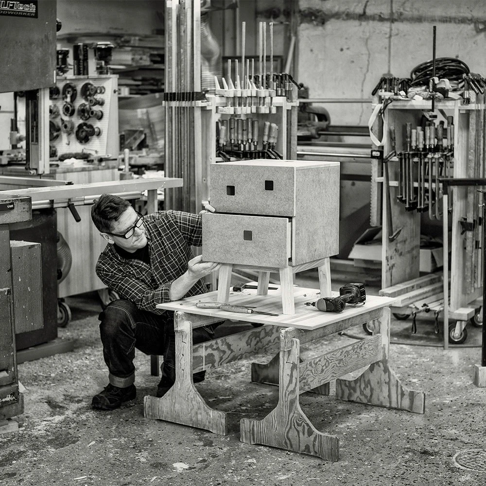 Peep S1 Nachttisch, Angel White/Oak 8 Peep S1 Nachttisch, Angel White/Oak – Bild 6