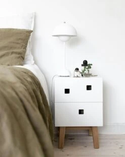 Peep S1 Nachttisch, Angel White/Oak 10 Peep S1 Nachttisch, Angel White/Oak -Möbelgeschäft zweed peep s1 nachttisch slate grey oak 6